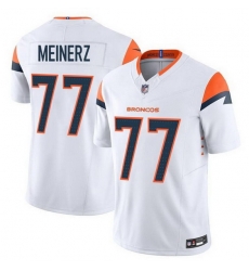 Men Denver Broncos 77 Quinn Meinerz White F U S E Vapor Limited Stitched Football Jersey Men Denver Broncos 77 Quinn Meinerz White F U S E Vapor Limited Stitched Football Jersey
