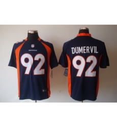 Nike Denver Broncos 92 Elvis Dumervil Blue Game NFL Jersey Nike Denver Broncos 92 Elvis Dumervil Blue Game NFL Jersey