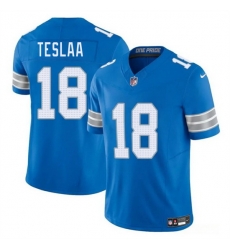 Men Detroit Lions 18 Isaac TeSlaa Blue 2025 Draft F U S E Vapor Limited Stitched Jersey Men Detroit Lions 18 Isaac TeSlaa Blue 2025 Draft F U S E Vapor Limited Stitched Jersey