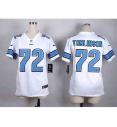 nike women nfl jerseys detroit lions 72 tomlinson white[nike]