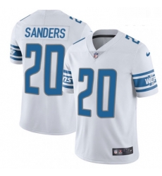 Youth Nike Detroit Lions 20 Barry Sanders Limited White Vapor Untouchable NFL Jersey
