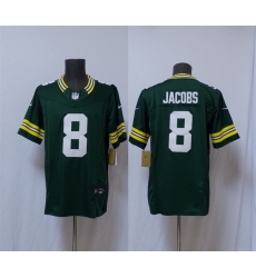 Men Green Bay Packers 8 Josh Jacobs Green Vapor 2025 F U S E Limited Stitched Football Jersey Men Green Bay Packers 8 Josh Jacobs Green Vapor 2025 F U S E Limited Stitched Football Jersey