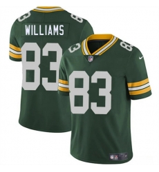 Youth Green Bay Packers 83 Savion Williams Green 2025 Draft Vapor Untouchable Limited Stitched Football Jersey