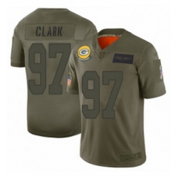 Youth Green Bay Packers 97 Kenny Clark Limited Camo 2019 Salute to Service Football Jersey
