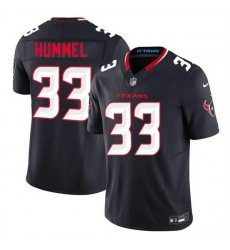 Men Houston Texans 33 Jake Hummel Navy 2nd Alternate 2026 F U S E Vapor Limited Stitched Football Jersey Men Houston Texans 33 Jake Hummel Navy 2nd Alternate 2026 F U S E Vapor Limited Stitched Football Jersey