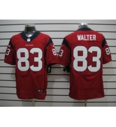 Nike Houston Texans 83 Kevin Walter Red Elite NFL Jersey