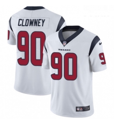 Youth Nike Houston Texans 90 Jadeveon Clowney Elite White NFL Jersey