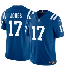 Men Indianapolis Colts 17 Daniel Jones Blue 2025 F U S E Vapor Limited Stitched Football Jersey Men Indianapolis Colts 17 Daniel Jones Blue 2025 F U S E Vapor Limited Stitched Football Jersey