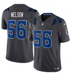 Men Indianapolis Colts 56 Quenton Nelson Dark Gray 2026 F U S E Rivalries Collection Limited Stitched Football Jersey Men Indianapolis Colts 56 Quenton Nelson Dark Gray 2026 F U S E Rivalries Collection Limited Stitched Football Jersey