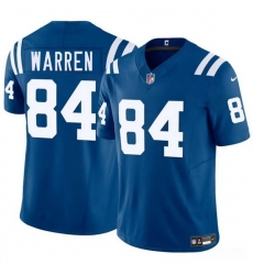 Men Indianapolis Colts 84 Tyler Warren Blue 2025 Draft F U S E Vapor Limited Stitched Football Jersey Men Indianapolis Colts 84 Tyler Warren Blue 2025 Draft F U S E Vapor Limited Stitched Football Jersey