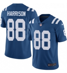 Men Nike Indianapolis Colts 88 Marvin Harrison Royal Blue Team Color Vapor Untouchable Limited Player NFL Jersey