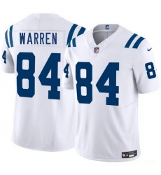 Youth Indianapolis Colts 84 Tyler Warren White 2025 Draft Vapor Untouchable Limited Stitched Football Jersey Youth Indianapolis Colts 84 Tyler Warren White 2025 Draft Vapor Untouchable Limited Stitched Football Jersey