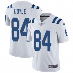 Youth Nike Indianapolis Colts 84 Jack Doyle White Vapor Untouchable Limited Player NFL Jersey