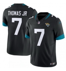 Men Jacksonville Jaguars 7 Brian Thomas Jr Black 2026 F U S E Vapor Untouchable Limited Stitched Jersey Men Jacksonville Jaguars 7 Brian Thomas Jr Black 2026 F U S E Vapor Untouchable Limited Stitched Jersey