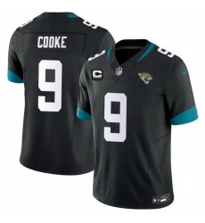 Men Jacksonville Jaguars 9 Logan Cooke Black 2026 F U S E 4 Star C Patch Vapor Limited Stitched Football Jersey Men Jacksonville Jaguars 9 Logan Cooke Black 2026 F U S E 4 Star C Patch Vapor Limited Stitched Football Jersey