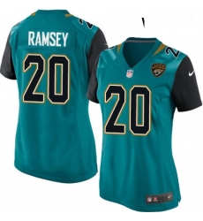 Womens Nike Jacksonville Jaguars 20 Jalen Ramsey Game Teal Green Team Color NFL Jersey Womens Nike Jacksonville Jaguars 20 Jalen Ramsey Game Teal Green Team Color NFL Jersey