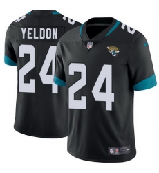 Nike Jaguars #24 T J  Yeldon Black Alternate Youth Stitched NFL Vapor Untouchable Limited Jersey