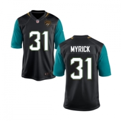 Youth Jacksonville Jaguars #31 Jalen Myrick Black Jersey