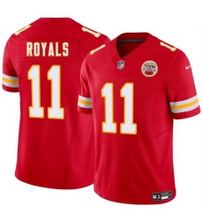 Men Kansas City Chiefs 11 Jalen Royals Red 2025 Draft F U S E Vapor Untouchable Limited Stitched Football Jersey Men Kansas City Chiefs 11 Jalen Royals Red 2025 Draft F U S E Vapor Untouchable Limited Stitched Football Jersey