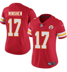 Women Kansas City Chiefs 17 Gardner Minshew Red 2025 Vapor Untouchable Limited Stitched Jersey Women Kansas City Chiefs 17 Gardner Minshew Red 2025 Vapor Untouchable Limited Stitched Jersey