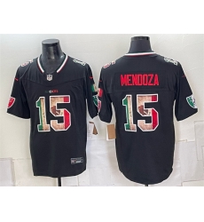 Men Las Vegas Raiders 15 Fernando Mendoza Black F U S E Mexico Vapor Untouchable Limited Stitched Football Jersey Men Las Vegas Raiders 15 Fernando Mendoza Black F U S E Mexico Vapor Untouchable Limited Stitched Football Jersey