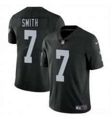 Men Las Vegas Raiders 7 Geno Smith Black 2025 Vapor Stitched Football Jersey Men Las Vegas Raiders 7 Geno Smith Black 2025 Vapor Stitched Football Jersey