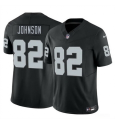 Men Las Vegas Raiders 82 Brandon Johnson Black 2026 F U S E Vapor Untouchable Limited Stitched Football Jersey Men Las Vegas Raiders 82 Brandon Johnson Black 2026 F U S E Vapor Untouchable Limited Stitched Football Jersey