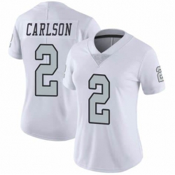 Women Las Vegas Raiders #2 Daniel Carlson Colour Rush Limited Jersey