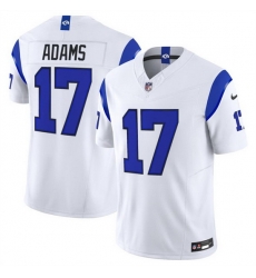 Men Los Angeles Rams 17 Davante Adams White Fearsome 2026 F U S E Vapor Limited Stitched Football Jersey Men Los Angeles Rams 17 Davante Adams White Fearsome 2026 F U S E Vapor Limited Stitched Football Jersey