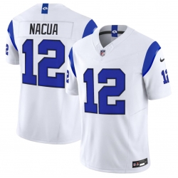 Men's Los Angeles Rams #12 Puka Nacua White 2026 F.U.S.E. Vapor Limited Football Stitched Jersey
