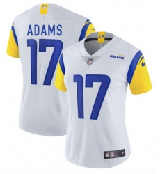 Women Los Angeles Rams 17 Davante Adams White Stitched Game Jersey Women Los Angeles Rams 17 Davante Adams White Stitched Game Jersey