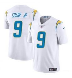 Men Los Angeles Chargers 9 DJ Chark Jr White 2024 Vapor Limited Stitched Football Jersey