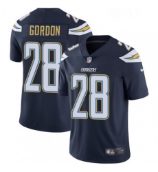 Men Nike Los Angeles Chargers 28 Melvin Gordon Navy Blue Team Color Vapor Untouchable Limited Player NFL Jersey