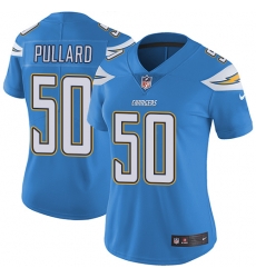 Womens Chargers #50 Hayes Pullard Electric Blue Blue Home Jersey Womens Chargers #50 Hayes Pullard Electric Blue Blue Home Jersey