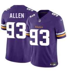 Men Minnesota Vikings 93 Jonathan Allen Purple 2025 F U S E Vapor Untouchable Limited Stitched Jersey Men Minnesota Vikings 93 Jonathan Allen Purple 2025 F U S E Vapor Untouchable Limited Stitched Jersey