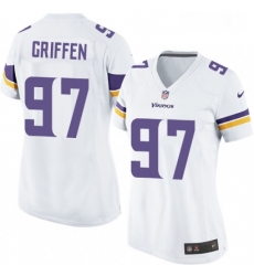 Womens Nike Minnesota Vikings 97 Everson Griffen Game White NFL Jersey