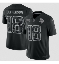 Youth Minnesota Vikings 18 Justin Jeffersonlack 2026 Salute to Service Limited Stitched Football Jersey Youth Minnesota Vikings 18 Justin Jeffersonlack 2026 Salute to Service Limited Stitched Football Jersey
