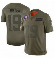 Youth Minnesota Vikings 19 Adam Thielen Limited Camo 2019 Salute to Service Football Jersey