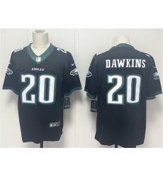 Men Philadelphia Eagles 20 Brian Dawkins Black 2024 New Vapor Untouchable Limited Stitched Football Jersey