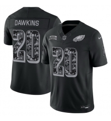 Men Philadelphia Eagles 20 Brian Dawkins Black F U S E 2026 Salute to Service Limited Stitched Football Jersey Men Philadelphia Eagles 20 Brian Dawkins Black F U S E 2026 Salute to Service Limited Stitched Football Jersey