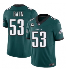 Men Philadelphia Eagles 53 Jaelan Phillips Green 2026 F U S E 2 Star C Patch Vapor Untouchable Limited Stitched Football Jersey Men Philadelphia Eagles 53 Jaelan Phillips Green 2026 F U S E 2 Star C Patch Vapor Untouchable Limited Stitched Football Jersey