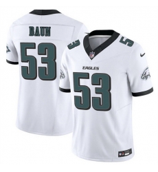 Men Philadelphia Eagles 53 Zack Baun White 2025 F U S E Vapor Untouchable Limited Stitched Football Jersey Men Philadelphia Eagles 53 Zack Baun White 2025 F U S E Vapor Untouchable Limited Stitched Football Jersey