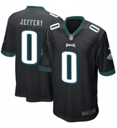 Men's Philadelphia Eagles Alshon Jeffery Nike Black Game Jersey