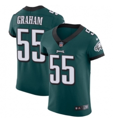 Nike Eagles #55 Brandon Graham Midnight Green Team Color Mens Stitched NFL Vapor Untouchable Elite Jersey