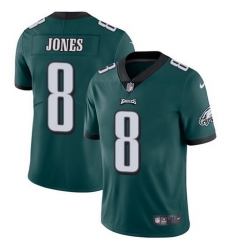 Nike Eagles #8 Donnie Jones Midnight Green Team Color Mens Stitched NFL Vapor Untouchable Limited Jersey