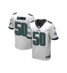 Nike Philadelphia Eagles 50 Kiko Alonso white Elite NFL Jersey