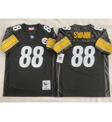 Men Pittsburgh Steelers 88 Lynn Swann Black Stitched Football Jersey Men Pittsburgh Steelers 88 Lynn Swann Black Stitched Football Jersey