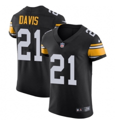 Nike Steelers #21 Sean Davis Black Alternate Mens Stitched NFL Vapor Untouchable Elite Jersey