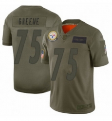 Youth Pittsburgh Steelers 75 Joe Greene Limited Camo 2019 Salute to Service Football Jersey