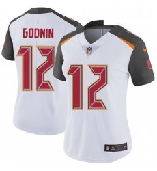 Womens Nike Tampa Bay Buccaneers 12 Chris Godwin Elite White NFL Jersey